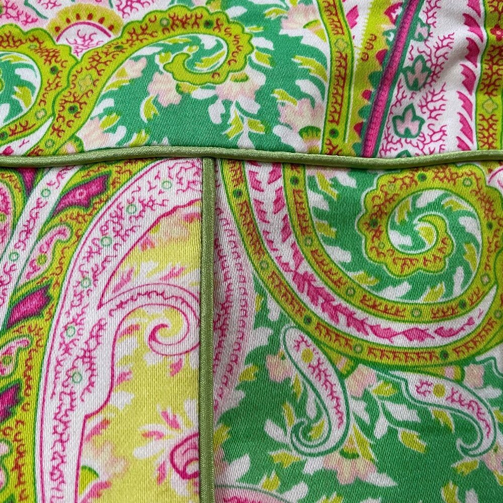 Chadwicks pastel cotton skirt with piping detail